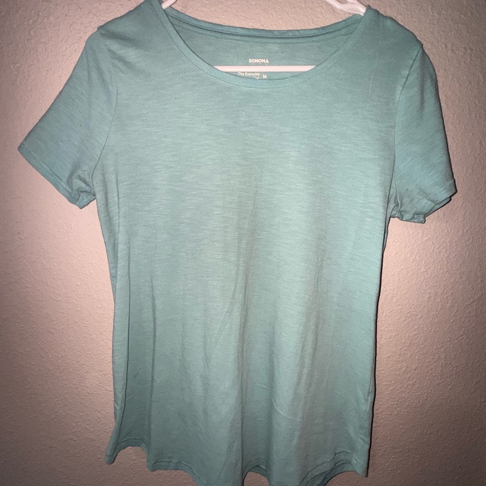Sonoma Women's Aqua Short Sleeve Tee